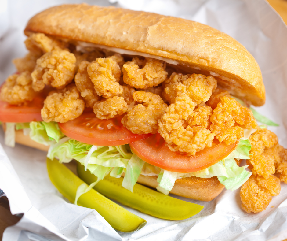 Po Boy Sandwich - New Orleans food cuisine