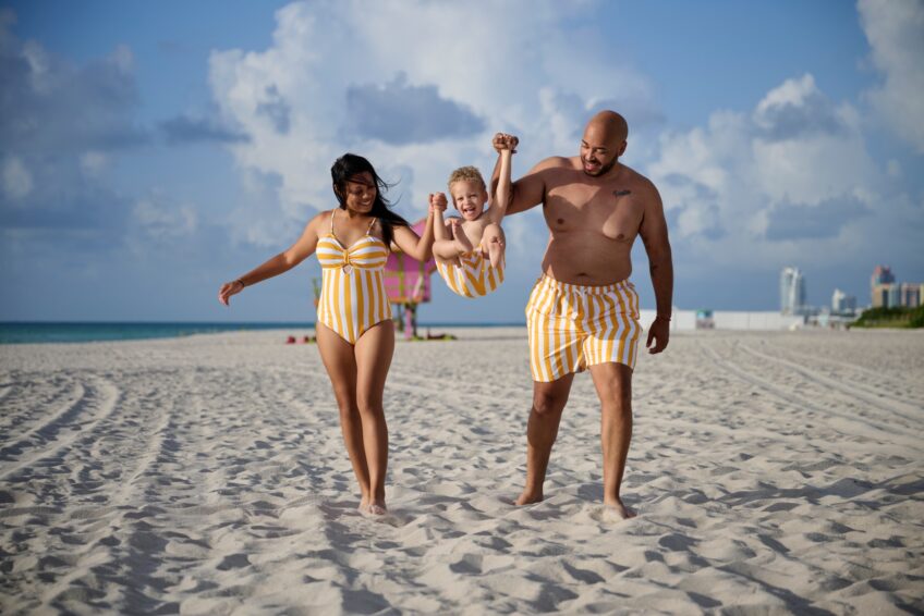 9 Night Florida Trip - Miami Beach family photos